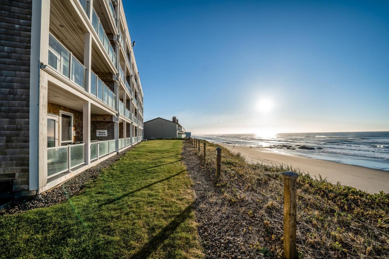 Oceanfront Contemporary Apartment Lincoln City Bagian luar foto